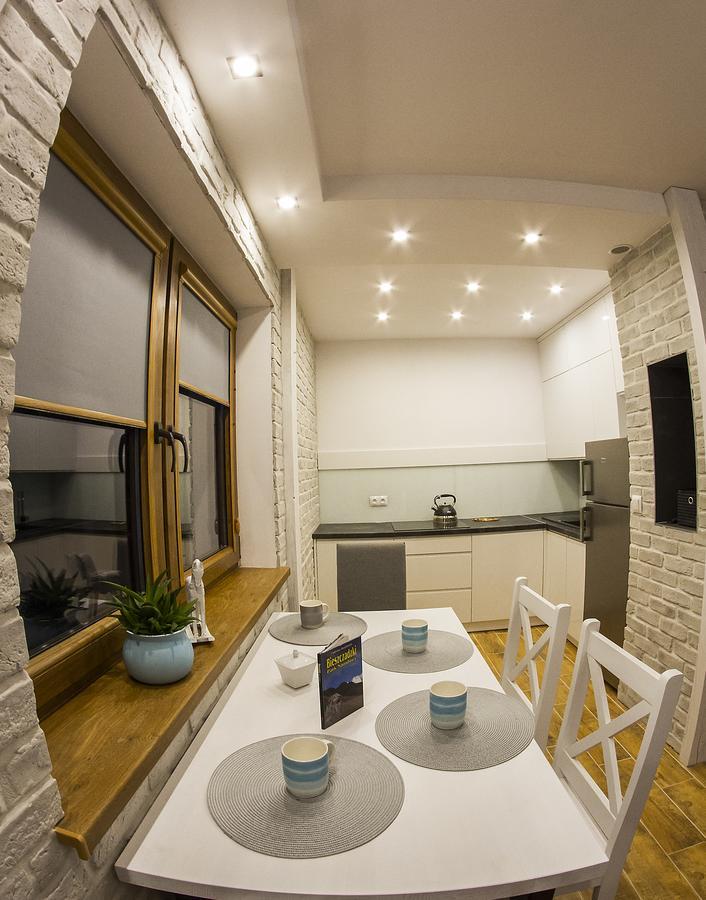 Ferienwohnung "Miedzy Gruszka A Sanem" Lesko Exterior foto